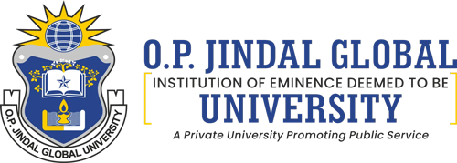 OP JINDAL GLOBAL UNIVERSITY Logo